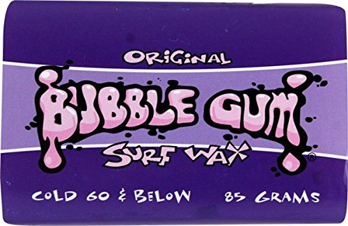 Bubble Gum Original Surf Wax Cold (60¡- Below) Single Bar