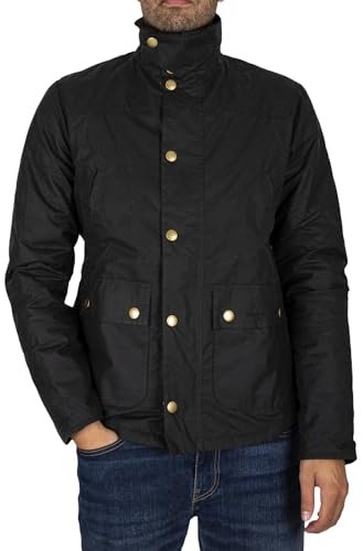 Barbour Reelin Mens Wax Jacket Sage XL