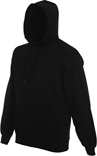 Fruit of the Loom Hooded Sweat Schwarz - XL