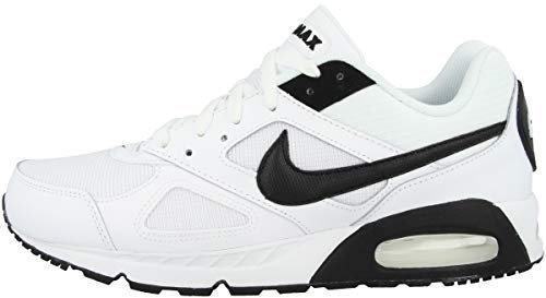 Nike Herren Air Max IVO Herrenschuh Sneaker, White/Black, 44.5 EU
