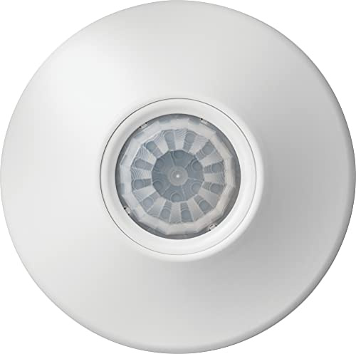SensorSwitch Ceiling Motion Sensor, Passive Infrared PIR Occupancy Sensor, 360° Small Motion Detection, Indoor Use, Low Voltage, Standard Range