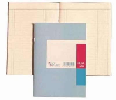 Baier & Schneider GmbH & Co.KG Premium Spaltenbuch A5 K+E 86-15411 40Bl 1Spalte 310K40