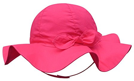 Vimeet Kid Baby Summer Hat Baby Sun Hat Toddler Beach Hat Baby Bucket Hat Rose