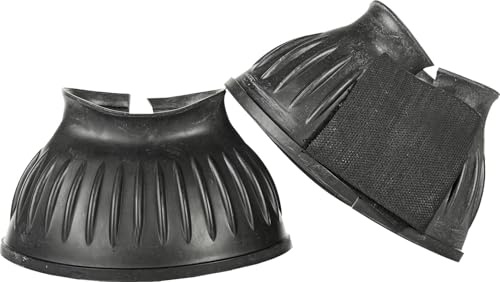 HKM 8605 Atlanta Cloches à Sauter en Caoutchouc Noir Taille S