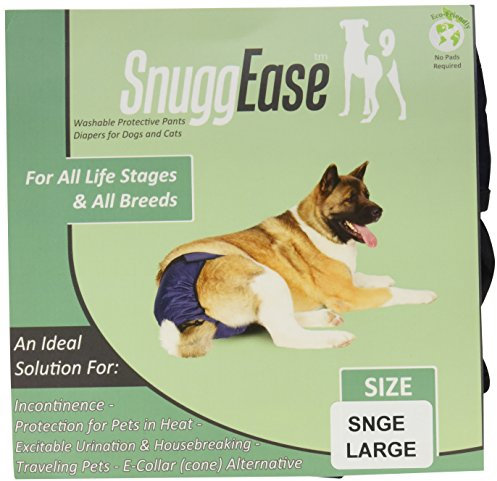 Integrated Pet Solutions SnuggEase Hundewindel, waschbar, Einzeln, Large, blau