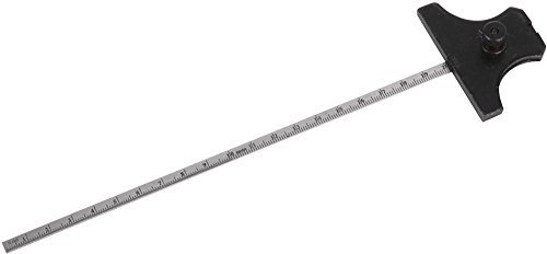 DURATOOL 8 (200mm) Stainless Steel Depth Gauge – Metric & Imperial Measurements (D03117)