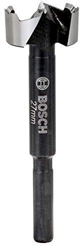 Bosch Professional 1x Forstnerbohrer (für Holz, Ø 27 mm, Länge 90 mm, Zubehör Bohrmaschine)