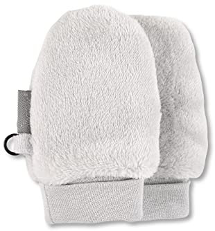 Sterntaler Fäustling ohne Daumen, gefüttert mit Microfleece, mit Bündchen - unisex Accessoires für Babys & Kleinkinder - warm und bequem - hellgrau, Gr. 2