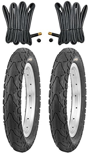 2 x Kenda Reifen Fahrradreifen 16 Zoll 47-305 16 x 1.75 inklusive 2 x Schlauch mit Autoventil