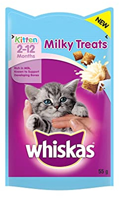 whiskas Kitten 2-12 Months Milky Treats 55g