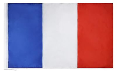 AZ FLAG Bandera Francia 150x90 cm Francesa Poliéster Ligero Funda