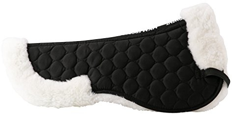 HKM - Cuscino per Sella in Vera Pelliccia di Agnello, Colore: