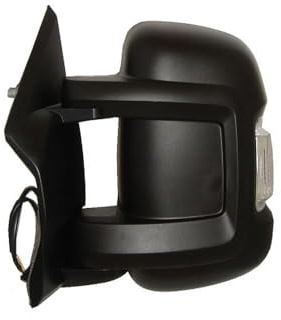 Alkar 9235922 Outside Short Arm Complete Electric Heated Dead Angle Convex Mirror with Temperature Sensor/Blinker 80 x 320 x 320 mm