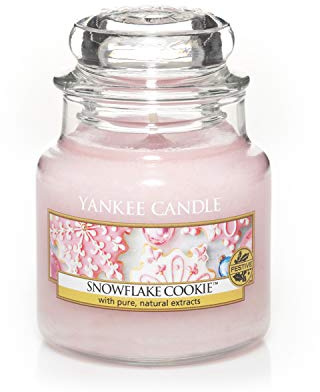 Yankee Candle Snowflake Cookie Small Jar Candle