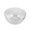 BATANIA Glasserie 'Aspen' 12cm, robust, oval, beige, Böhmisch, Glas-Schüssel