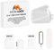 6 in 1 Sim Card Adapter Kit (Micro, Nano, Standard) for iPhones (16, 15, 14, 13, X Pro), All Android Smartphones (Samsung, HTC, Huawei, Sony, Pixel...), iPads and Tablets - by Mobi Lock