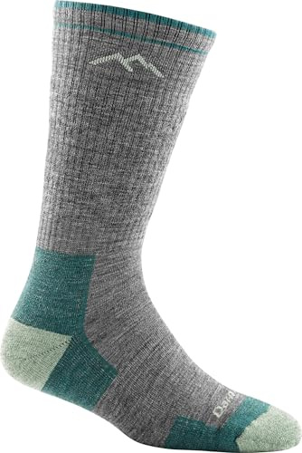 Darn Tough Vermont Damen Stiefelsocken aus Merinowolle Outdoor-Ausrüstung, GRAU, Small