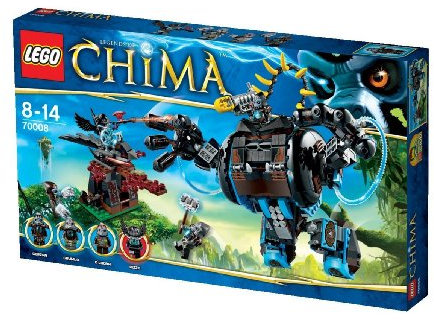 LEGO 70008 - Legends of Chima, Gorzans Gorilla-Roboter