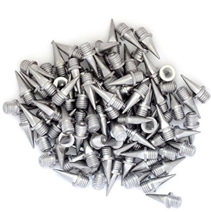 100 x en Acier Inoxydable Suivi et Les Pointes de Cross Country