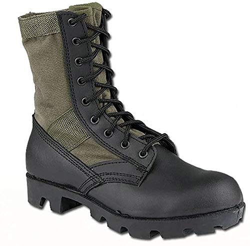 Mil-Tec Botas Selva Us-panamá Oliv, Zapatos De Senderismo Hombre, 42 EU, 9 US