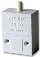 Eterna XS63W 2-Way Push Button Switch, ON-OFF Operation
