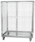Rollbehälter 1200 x 800 mm Höhe 1605 mm verzinkt Antidiebstahl