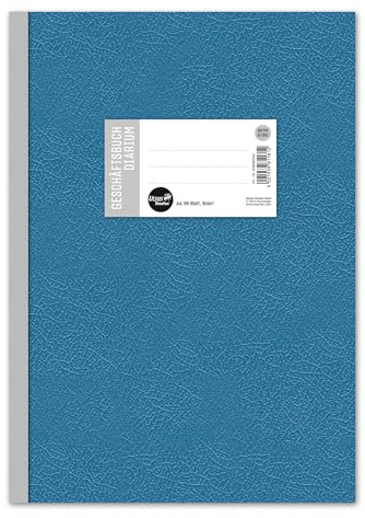 Staufen Contura Geschäftsbuch Diarium - DIN A4, 96 Blatt, liniert (9mm)