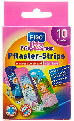 Figo Barnplåster Små prinsessor, 2-pack (2 x 10 stycken)