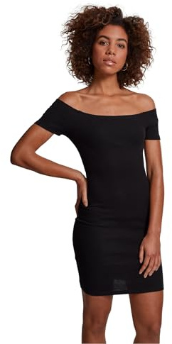 Urban Classics Vestido de Tirantes para Mujer, Negro (Black 7), XS
