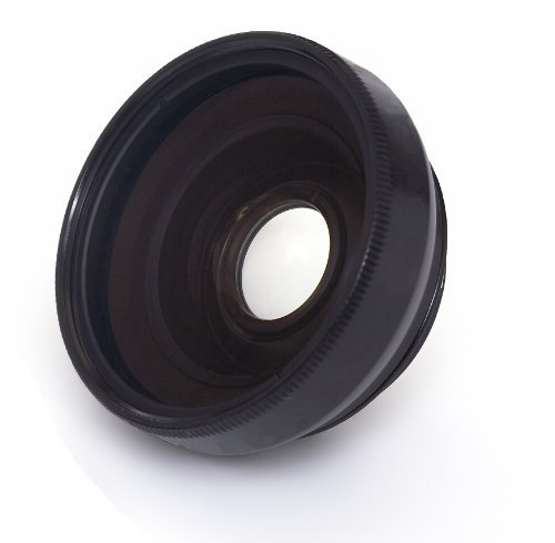 Digital Nc 0.5X High Grade (Chrome) Wide Angle Conversion Lens (30mm) for Sony Handycam DCR-SR65