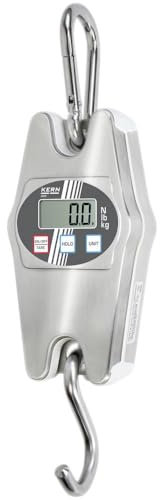 KERN Hängewaage HCN 200K500IP (Wägebereich max. 200 kg, Ablesbarkeit 500 g, für Industrie + Privat, wiegen von Nahrungsmitteln / Koffer usw.)