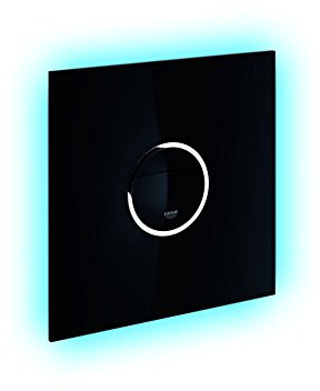 Grohe Ondus Digitecture Light WC- Betätigungsplatte für Rapid SL mit SoftTouch, 38915KS0 Velvet Black
