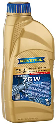 RAVENOL MTF 3 SAE 75 W/Speciali di getriebeoel Vollsynthetisch, 1 Litri