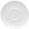Rosenthal Kaffee-Untertasse 15 cm, Knochenporzellan, Weiß
