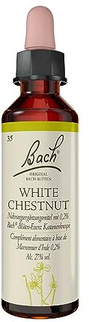 Bachblüten White Chestnut droppar 20 ml