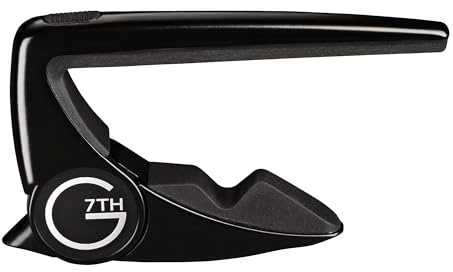 G7th Performance 2 Capo Guitarra Clásica Plateado – Capotraste con Control de Tensión Innovador – Capo de Guitarra Galardonado - Reino Unido diseñada