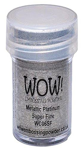 Wow Embossing Powder WOW Embossing Powder, 15ml, Platinum