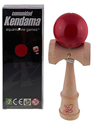 Aquamarine Games - Kendama Community, Rot, 18,5 x 7,5 x 5,7 cm (CP019)