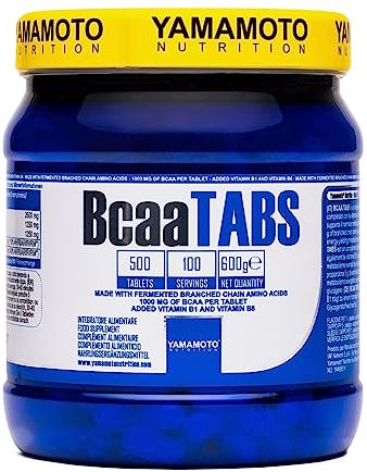 Bcaa TABS integratore alimentare per sportivi a base di aminoacidi ramificati 500 compresse