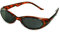 Occhiali stenopeici 415-KMP - piazza Griglia -marrone marmorizzati - incl. Accessori