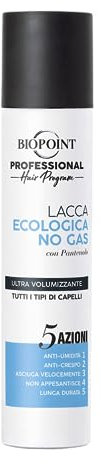 Biopoint Professional Hair Program - Lacca Spray NO GAS, Ultra Volumizzante, Arricchita con Pantenolo, Ultra Volumizzante, 300ml