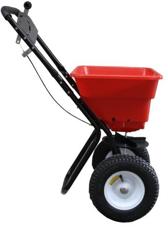 Turfmaster PS36 - Epandeur d'engrais à Pousser - Capacité 36 kg - Livré avec Grille