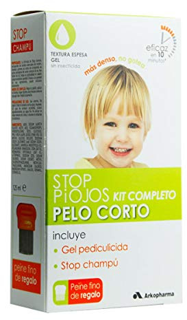 ARKOPHARMA Stop Piojos Kit Completo Gel Pediculicida+ Stop Champú + Regalo