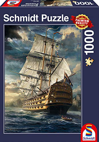 Schmidt, Sails Set (1000pc), Puzzle, Ages 12+, 1 Players