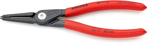 KNIPEX Präzisions-Sicherungsringzange für Innenringe in Bohrungenmit rutschhemmendem Kunststoff überzogen 180 mm, 48 11 J2
