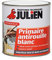 Julien Peinture Feri'Prim - Primaire antirouille pour Fer - Satin Blanc 0,5L