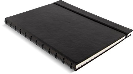 Filofax Notizbuch, A4, nachfüllbar, Schwarz