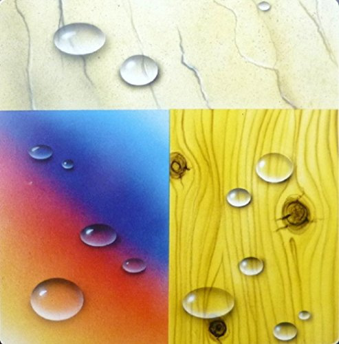 Plantilla A4 Aerógrafo Water Drops Salpicadura de Agua