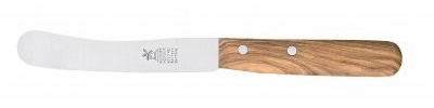 Frühstücksmesser kleine Buckelsklinge von Windmühlenmesser Olivenholz