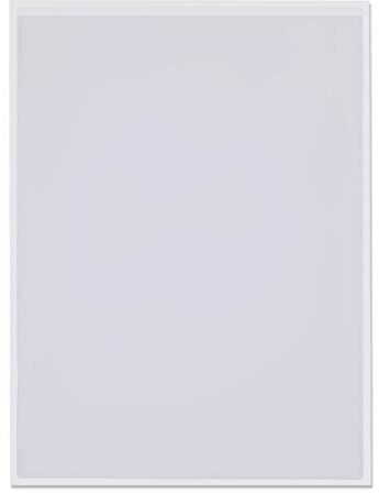 Rechtecktaschen Klarsichttaschen 50 Stück - selbstklebend transparent permanent 310x430 mm BxH für A3